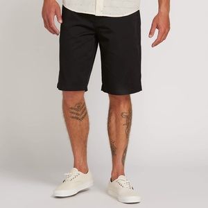 RVCA Frickin Chino Shorts Black